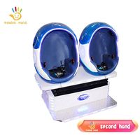 Chaise Egg de réalité virtuelle 9D d'occasion bon marché Cinéma pour 2 joueurs Sièges dynamiques Expérience amusante