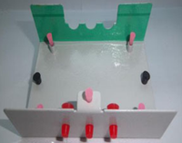 Bouchon en Silicone conique résistant aux hautes températures pour peinture en aérosol galvanoplastie écrou d'étanchéité de filetage d'oxydation de qualité médicale