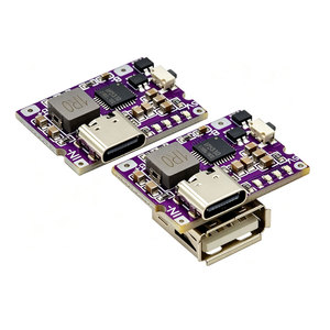 IP5310 Type-C USB 5V 3.1A บูสต์คอนเวอร์เตอร์ โมดูลเพิ่มกำลังไฟฟ้า อุปกรณ์เสริมพาวเวอร์แบงค์มือถือ พร้อมสวิตช์ ไฟ LED แสดงสถานะ Type-C U - Product Image 1