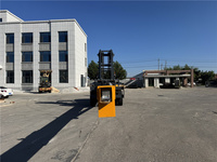 Chariot élévateur diesel standard Euro 5, 7, 10 ou 12 tonnes en option, avec déplaceur latéral et positionneur de fourches, certifié CE