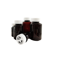 Bouteille d'emballage de supplément de vitamine vide, flacon en plastique pour médicaments, 15ml, 20ml, 30ml, 50ml, 100ml