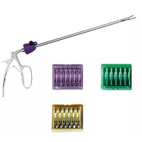 Clip de ligature précis en polymère POM pour endoscopie laparoscopique, applicateurs de clips de ligature non résorbables Hemolok, pinces chirurgicales pour tissus