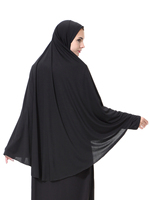 Abaya de Dubaï pour femmes, en jersey de coton, Khimar islamique, Jilbab une pièce, respirant, doux pour la peau, pour usage quotidien, vente en gros