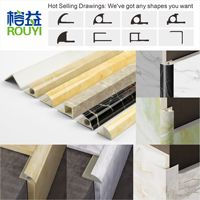 Profilé d'angle en PVC pour carrelage, garniture de bord de carrelage en plastique PVC, vente en gros directe usine, Pakistan