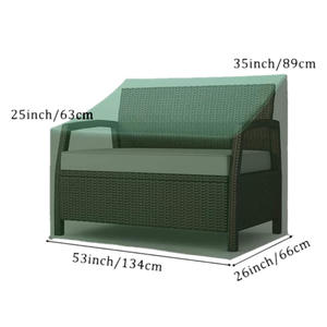 Green 210D Oxford Cloth Furniture Covers for <b>Sofa</b> and Bench Dust Cover - Product Image 3