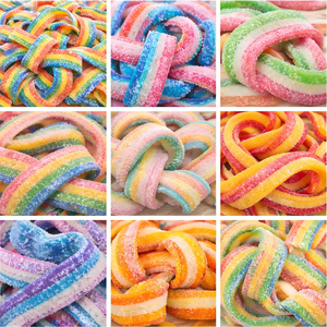 Caramelos de Goma Agridulces Halal al por Mayor, Fabricante de Gomitas con Sabor a Frutas, Precio al por Mayor, Etiqueta Privada OEM - Product Image 2