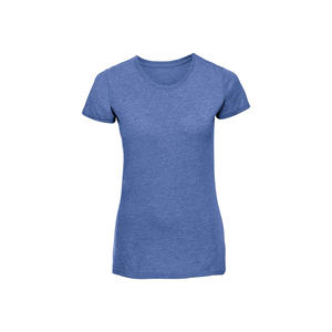 Conçu sur mesure 100% T-shirt pour femme en coton de haute qualité à col rond écologique compressé fabriqué au Bangladesh Style décontracté surdimensionné - Product Image 5