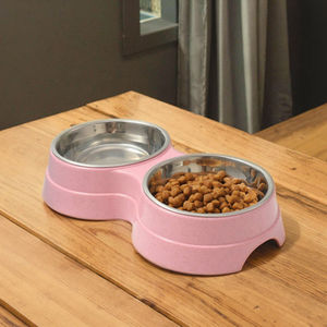 Alimentação elegante e água Tigelas aço inoxidável para gatos ou cachorros - Product Image 5