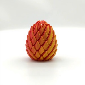 Bola de Slime Deformable Impresa en 3D, Juguete Creativo Antiestrés con Forma de Huevo de Dragón Giratorio, Nuevo Modelo de Juguete Deformable - Product Image 3