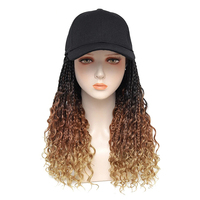Perruque Casquette de Baseball Tresses Boîte Déesse Bohème Synthétiques de l'Usine de Gros Julianna Hair – Perruques Casquettes Tressées Boîte Déesse Bohème