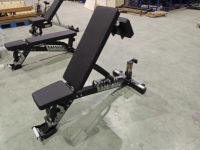 Banc de musculation réglable Crossmax Commercial Heavy Duty, inclinable et déclinable, équipement de gym