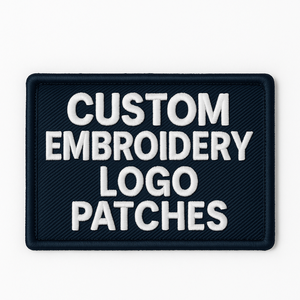 メーカー卸売 カスタム ブラックガール クロスドッグ アイロン接着 シェニールロゴ 刺繍ワッペン 帽子用 - Product Image 1