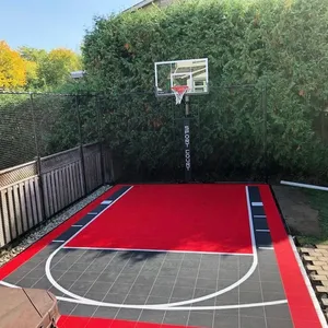 Outdoor ineinandergreifende Basketball platz Bodenfliesen für Sportplatz Verkauf