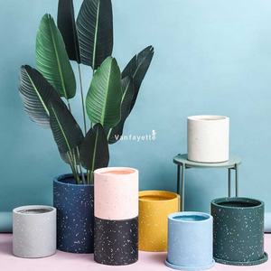 Pots <span class=keywords><strong>de</strong></span> fleurs décoratifs extérieurs et intérieurs <span class=keywords><strong>de</strong></span> grande taille utilisés pour le jardin et la maison sans soucoupe - Product Image 5