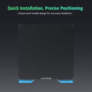 Plataforma de acero flexible Creality Hi Epoxy Resin Build Plate de 280x265 mm para impresora 3D K2 Plus - Product Image 6