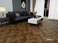 Revêtement de sol en vinyle PVC SPC à clic, motif chevron, grain de pierre, parquet en chevron, revêtement de sol imperméable