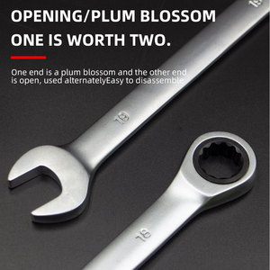 Design créatif 45 # acier au carbone diverses specfcations <span class=keywords><strong>Maiie</strong></span> Raichei ensemble d'outils de clé à double usage - Product Image 4