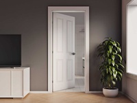 Porte intérieure en bois de style balançoire en bois massif au design moderne personnalisé Prima pour appartements hôtels villas-surface finie