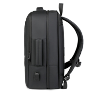 Sac à dos d'ordinateur portable étanche personnalisé avec logo, pour voyages d'affaires, avec port USB, extensible, pour hommes