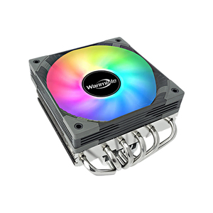 Nuevo Enfriador de Aire para CPU ITX con Diseño de Succión, 45 mm de Altura, Ventilador PWM Delgado de 4 Pines con LED RGB y Disipador de Calor de Aluminio para Computadora - Product Image 3
