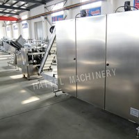 Ligne de production de sucettes en forme de boule, machine à fabriquer des bonbons pour les usines de confiserie