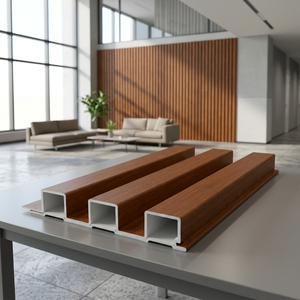 Panneau mural cannelé en PVC PIMA de qualité commerciale, ignifuge, testé ASTM E84, garantie 1 an pour les spécifications de projets aux États-Unis - Product Image 1