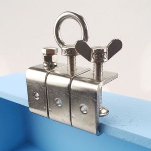 Collier de serrage robuste en acier inoxydable 304 avec finition zinguée, type C, U ou Tiger, <span class=keywords><strong>fixation</strong></span> à anneau serrée à la main, personnalisable OEM - Product Image 3