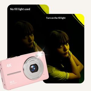 Mini caméra HD CMOS transfrontalière la plus vendue, zoom optique 7,1x-16x, écran 2"-3", caméra numérique de poche portable pour photos HD - Product Image 5