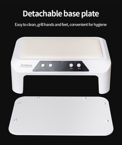 236W nguồn ánh sáng kép UV dẫn đèn móng tay với màu đỏ/Màu xanh chuyển đổi ánh sáng và có thể tháo rời cơ sở - Product Image 6