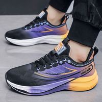 Chaussures de sport en maille pour hommes, vente en gros, nouvelles chaussures de course à semelle souple, résistantes à l'usure, chaussures décontractées légères pour étudiants