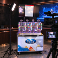 Machine de jeu HUAXI Pick 4 Lucky Lotto & Keno, système de tirage automatique RFID en direct sur site