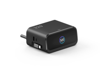 Stasiun Pengisian Daya GaN 320W Layar Digital Multi-Port USB-C Pengisi Daya Cepat Kabel Retractable untuk Laptop Gaming Ponsel Daya Tinggi