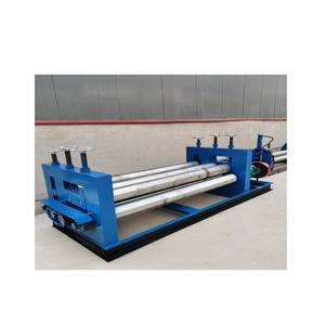 Máquina enderezadora Precio Hoja Decoiler Máquina alisadora y cortadora de acero - Product Image 2