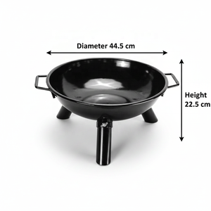 Estufa de leña portátil para patio, jardín y camping, brasero de hierro para exteriores - Product Image 2
