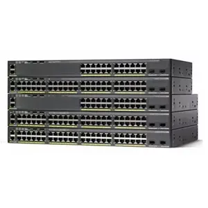 WS-C2960-48PST-S 2960 48 Port 10/100 PoE+ Network Switch With 2 1000BT And 2 SFP LAN Lite Image Switch
