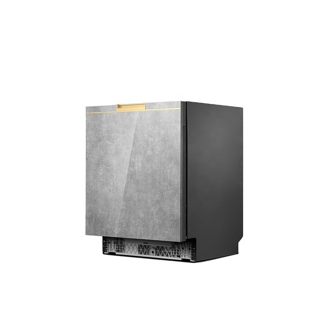 Built in Kitchen Appliance Black Dishwasher 2 Layers 14 Place Settings Full-Integrated Control Auto Door Open Household
