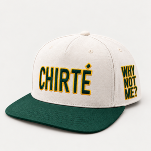 Casquette de baseball personnalisée à six panneaux avec broderie de lettres multi-positions, visière contrastante et fermeture à pression réglable - Product Image 1
