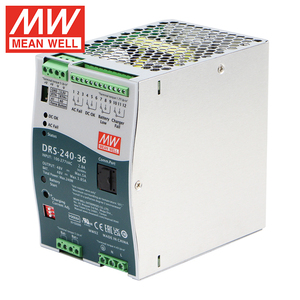 แหล่งจ่ายไฟสำรอง Security Power DRS-240 12V 24V 36V 48V 240W แบบติดตั้งบนราง Din พร้อม Modbus ในตัว - Product Image 4