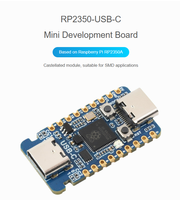 Papan Pengembangan Mikrokontroler RP2350-USB-C Berbasis Raspberry Pi RP2350A, Dual-Core & Dual-Architecture