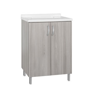 Mueble de Baño con Lavabo Integrado de 60 cm de Ancho, en Melamina, con una Puerta - Product Image 1