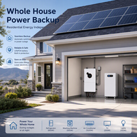 Sistema Solar Híbrido Inteligente de 12kW con Diagnóstico Remoto, Fase Dividida 120V/240V, con Batería de Almacenamiento de 16kWh, Kit Completo