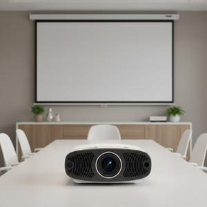 Proyector Inteligente con Sistema Operativo Android 9.0, 600 Ansi Lúmenes, Wifi de Doble Banda, Altavoz HiFi, 2+32 GB, Proyector de Hologramas para <span class=keywords><strong>Teléfono</strong></span> Móvil - Product Image 1