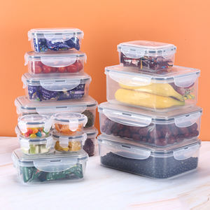 20Pack Plastic Food Storage Container Microwave Dishwasher Safe Airtight Food Storage Container Set - Product Image 5