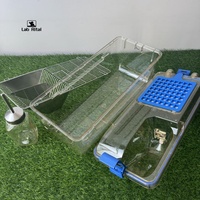 Cage de rat PSU autoclavable stérilisable pour la reproduction de souris de laboratoire Équipement de recherche sur les animaux transparent