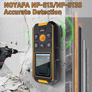 Détecteur mural à prix abordable NF-513 : Détecte la courante alternative pour le bois/câbles/détection <span class=keywords><strong>de</strong></span> la profondeur des fils avec écran couleur LCD HD - Product Image 1