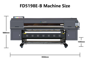 Stampante per Sublimazione con Ripristino Colore Reale, Nuova Versione Aggiornata, 1.9m, con Testine di Stampa Epson I3200-A1-2 - Product Image 4
