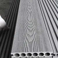 Verbundwerkstoff-Terrassendielen, Einbau-Terrassendielen, WPC-Terrassendielen für Außendekoration, Holz-Kunststoff-Terrassenbretter
