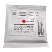 Xucai Compatible pour Canon NPG67 G67 Développeur Poudre pour IR-ADV C3020 C3025 C3120 C3125 C3320 C3325 C3330 C3520 C3530 Imprimante