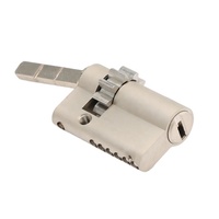 Serrure à cylindre Euro en laiton haute sécurité demi-cylindre serrure de porte électronique cylindres de serrure de porte