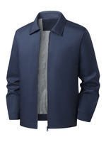Veste coupe-vent décontractée pour homme, style rétro, personnalisable OEM/ODM, amovible, pour l'automne et l'hiver